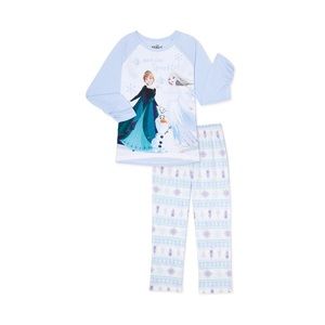 NWT Disney Frozen 2 Long Sleeve 2-Piece Pajama Set
